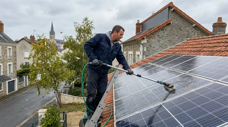 Nettoyage Panneaux Solaires Angers