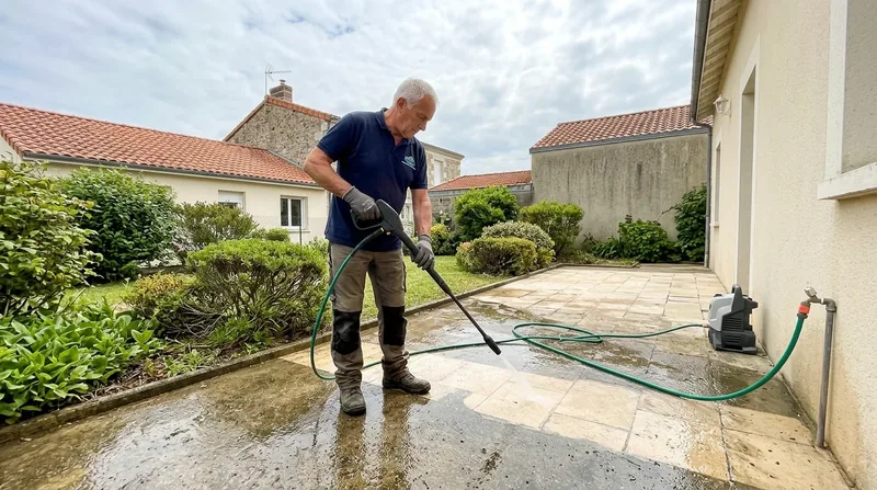 Nettoyage Terrasses, Allées & Dallages Angers